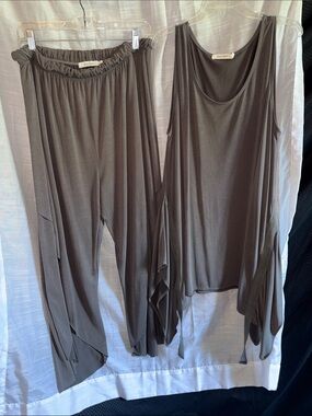 Women's Draped Two-Piece Set by Beau Joes